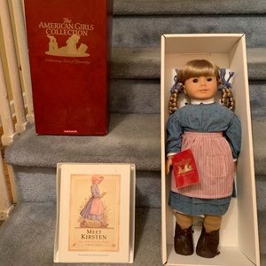 AmrGirl Kirsten Doll, org box, book incl